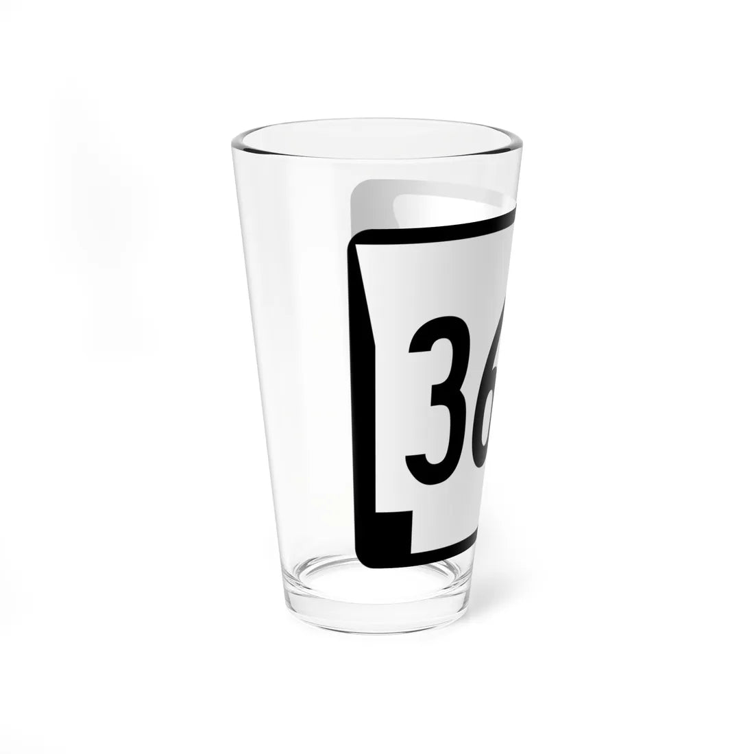 Arkansas 367S (Arkansas) (Road Sign) Pint Glass 16oz - Go Mug Yourself