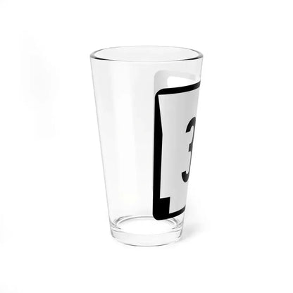 Arkansas 38 (Arkansas) (Road Sign) Pint Glass 16oz - Go Mug Yourself