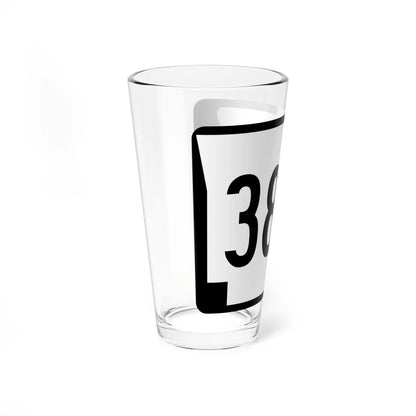 Arkansas 382S (Arkansas) (Road Sign) Pint Glass 16oz - Go Mug Yourself