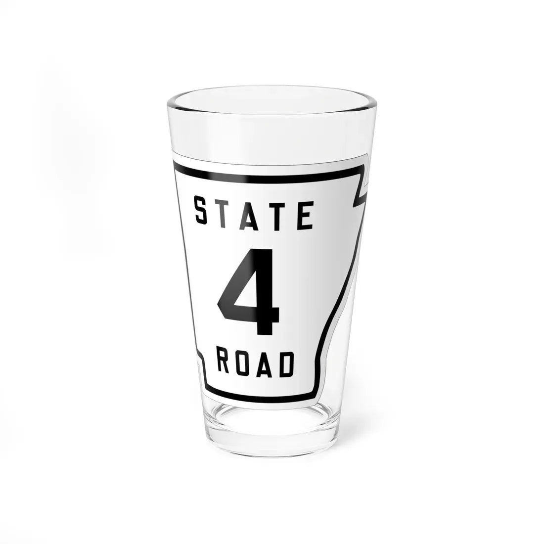 Arkansas 4 1926 (Arkansas) (Road Sign) Pint Glass 16oz 16oz - Go Mug Yourself