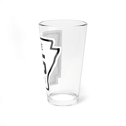 Arkansas 45 1926 (Arkansas) (Road Sign) Pint Glss 16oz - Go Mug Yourself