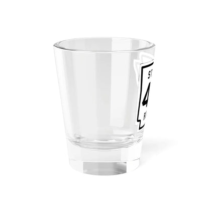 Arkansas 45 1926 (Arkansas) (Road Sign) Shot Glass 1.5oz - Go Mug Yourself