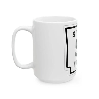 Arkansas 5 1926 (Arkansas) (Road Sign) White Coffee Mug - Go Mug Yourself