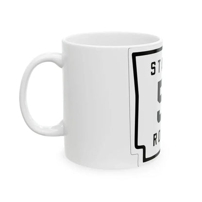 Arkansas 5 1926 (Arkansas) (Road Sign) White Coffee Mug - Go Mug Yourself