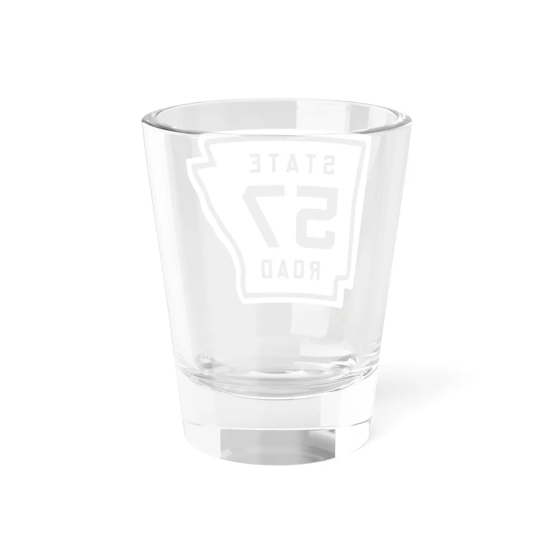 Arkansas 57 1926 (Arkansas) (Road Sign) Shot Glass 1.5oz - Go Mug Yourself