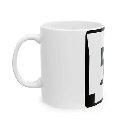 Arkansas 57 (Arkansas) (Road Sign) White Coffee Mug - Go Mug Yourself
