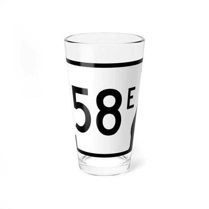 Arkansas 58E (Arkansas) (Road Sign) Pint Glss 16oz 16oz - Go Mug Yourself