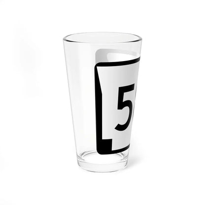 Arkansas 58E (Arkansas) (Road Sign) Pint Glss 16oz - Go Mug Yourself