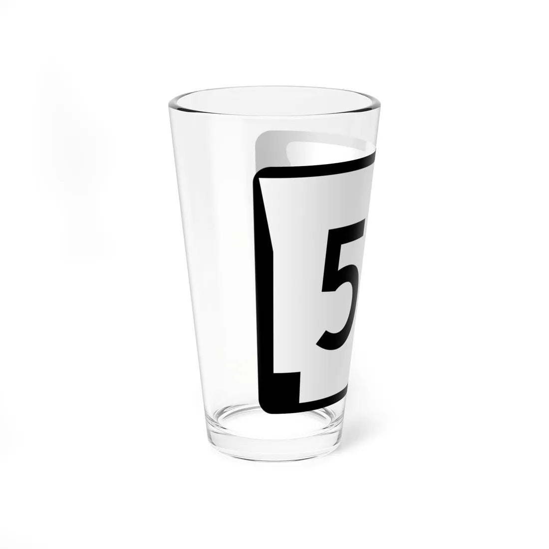 Arkansas 58S (Arkansas) (Road Sign) Pint Glss 16oz - Go Mug Yourself