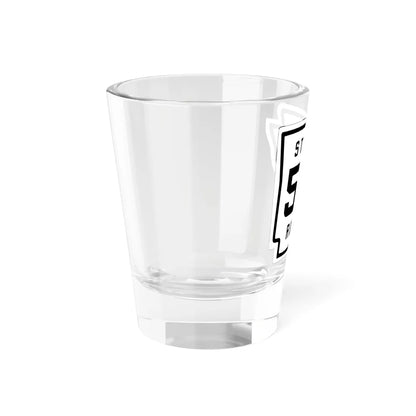 Arkansas 59 1926 (Arkansas) (Road Sign) Shot Glass 1.5oz - Go Mug Yourself