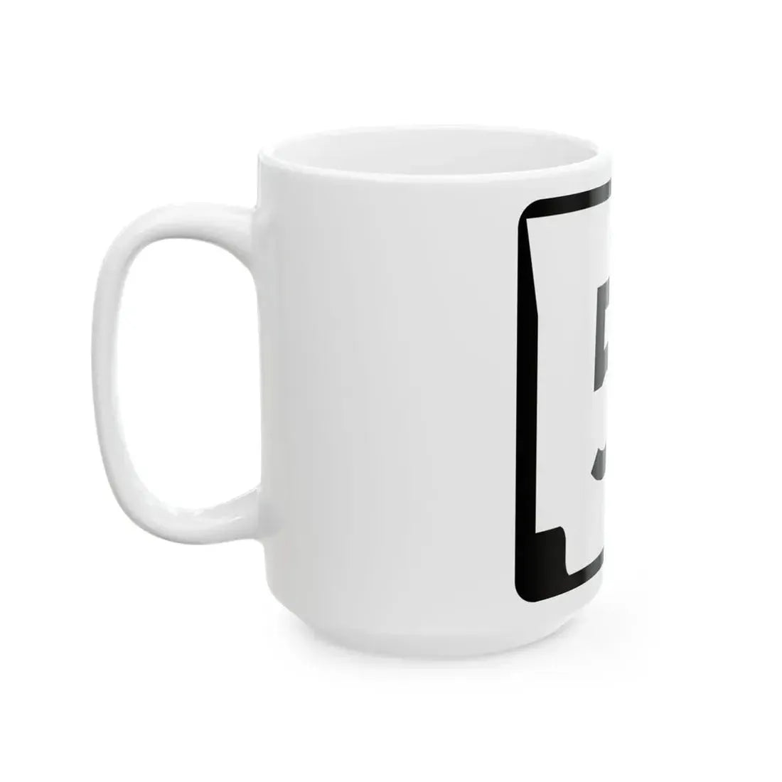 Arkansas 5S (Arkansas) (Road Sign) White Coffee Mug - Go Mug Yourself