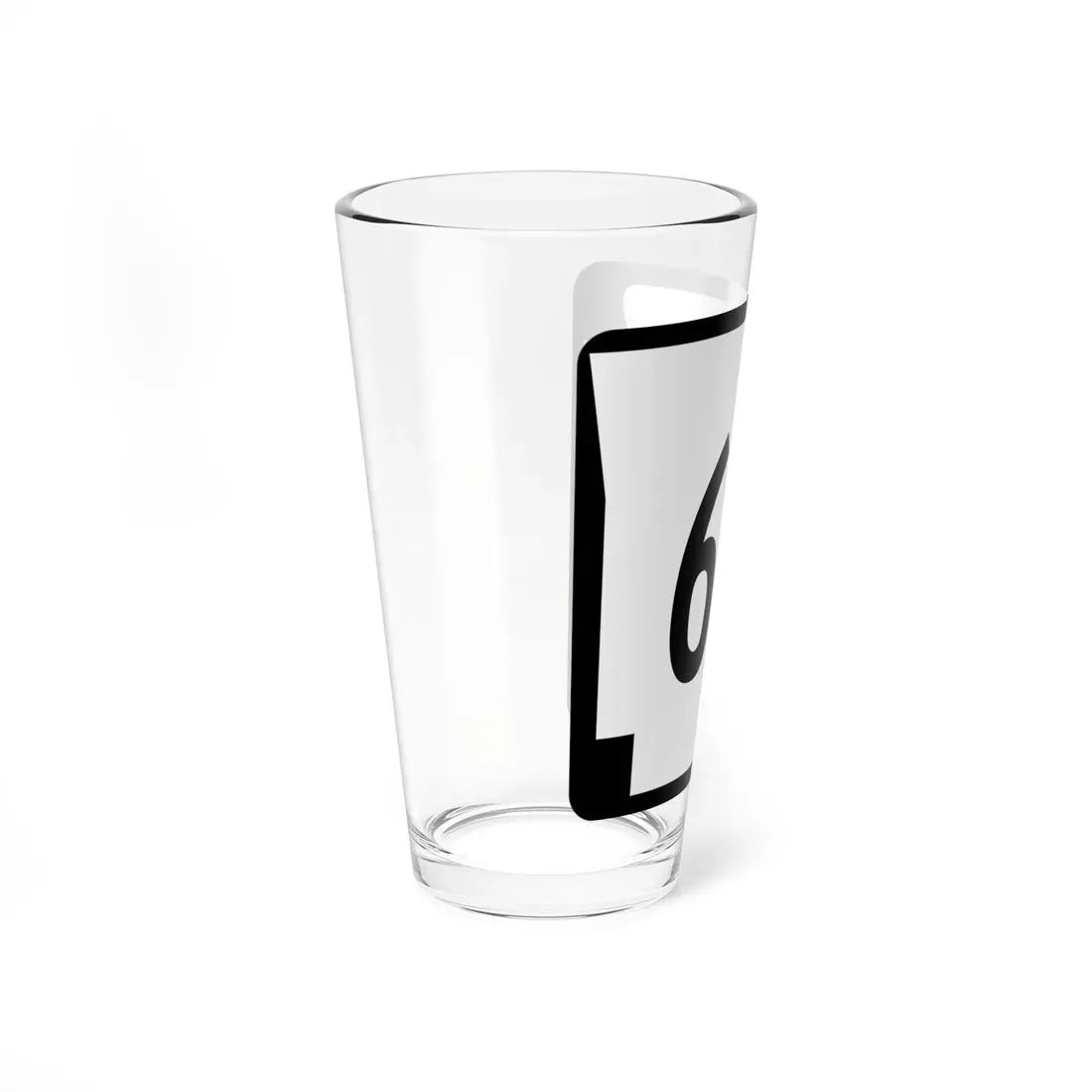 Arkansas 60 (Arkansas) (Road Sign) Pint Glass 16oz - Go Mug Yourself