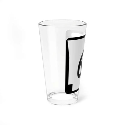 Arkansas 66 (Arkansas) (Road Sign) Pint Glass 16oz - Go Mug Yourself