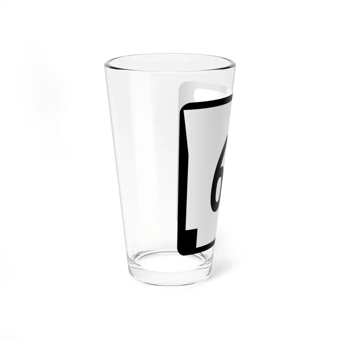 Arkansas 68 (Arkansas) (Road Sign) Pint Glass 16oz - Go Mug Yourself