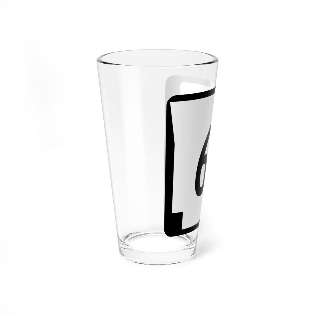 Arkansas 68 (Arkansas) (Road Sign) Pint Glss 16oz - Go Mug Yourself