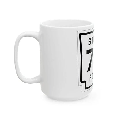 Arkansas 73 1926 (Arkansas) (Road Sign) White Coffee Mug - Go Mug Yourself