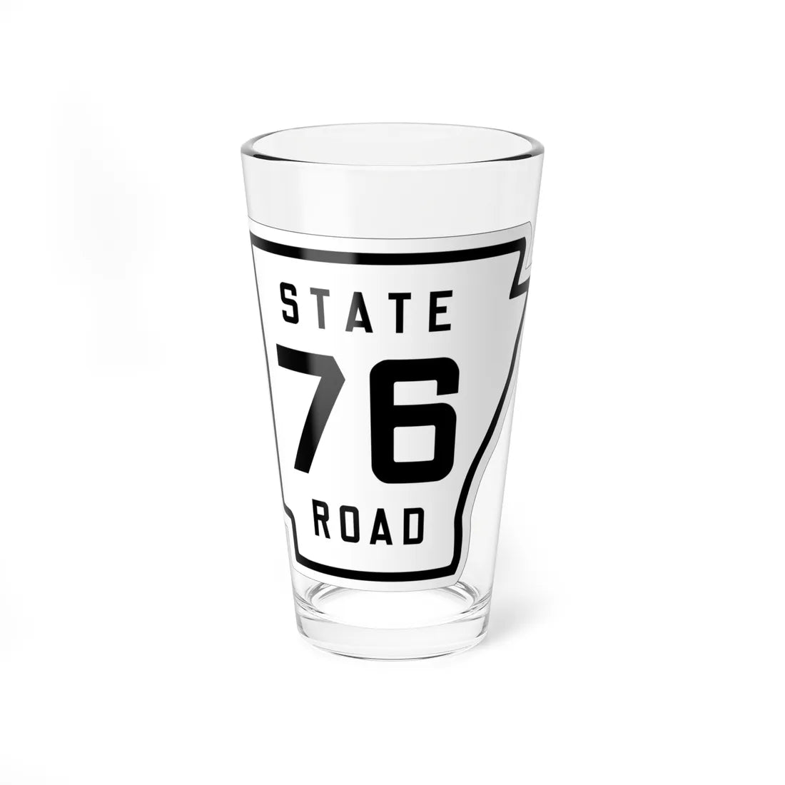 Arkansas 76 1926 (Arkansas) (Road Sign) Pint Glss 16oz 16oz - Go Mug Yourself