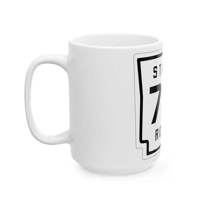 Arkansas 76 1926 (Arkansas) (Road Sign) White Coffee Mug - Go Mug Yourself