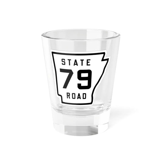 Arkansas 79 1926 (Arkansas) (Road Sign) Shot Glass 1.5oz 1.5oz - Go Mug Yourself