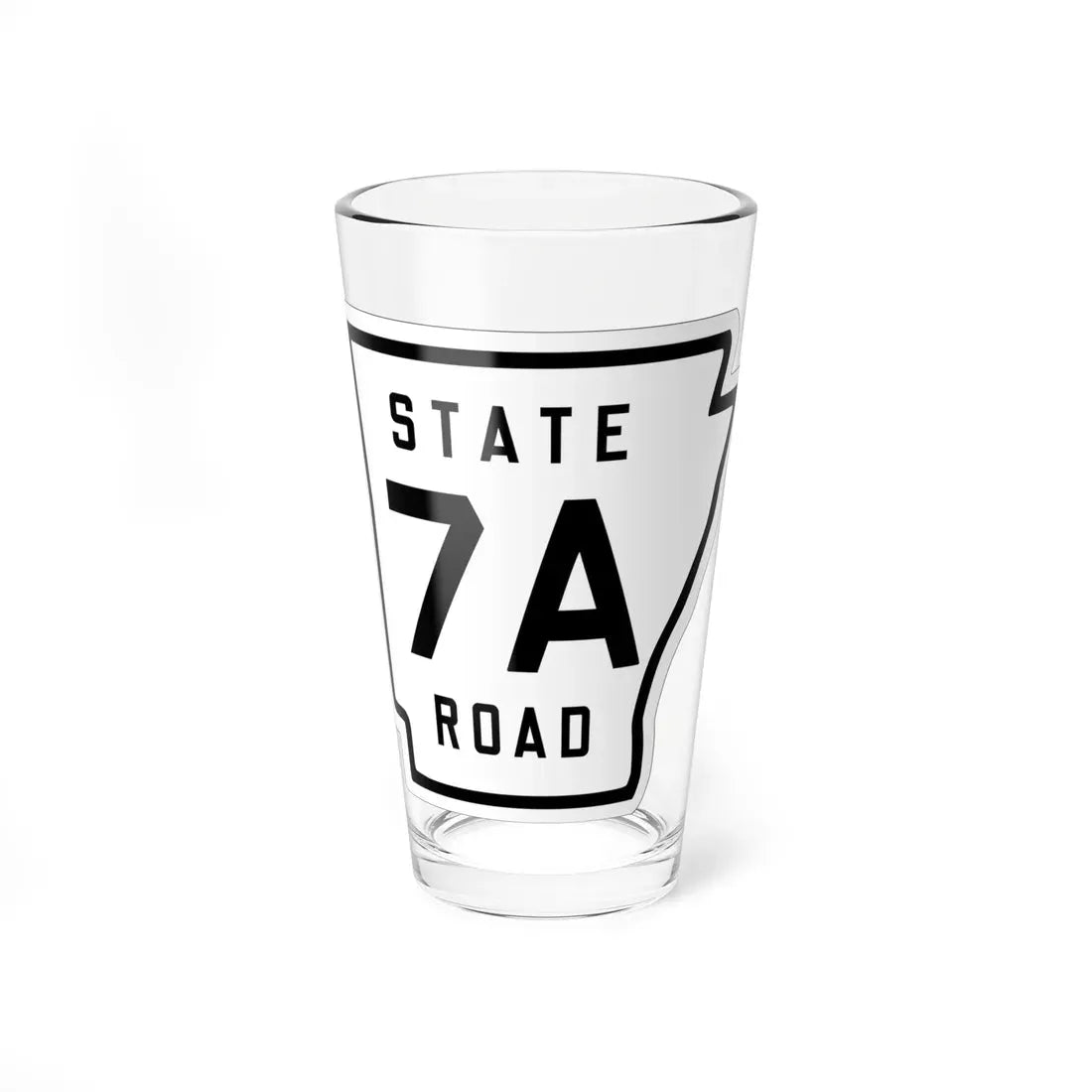 Arkansas 7A 1926 (Arkansas) (Road Sign) Pint Glass 16oz 16oz - Go Mug Yourself