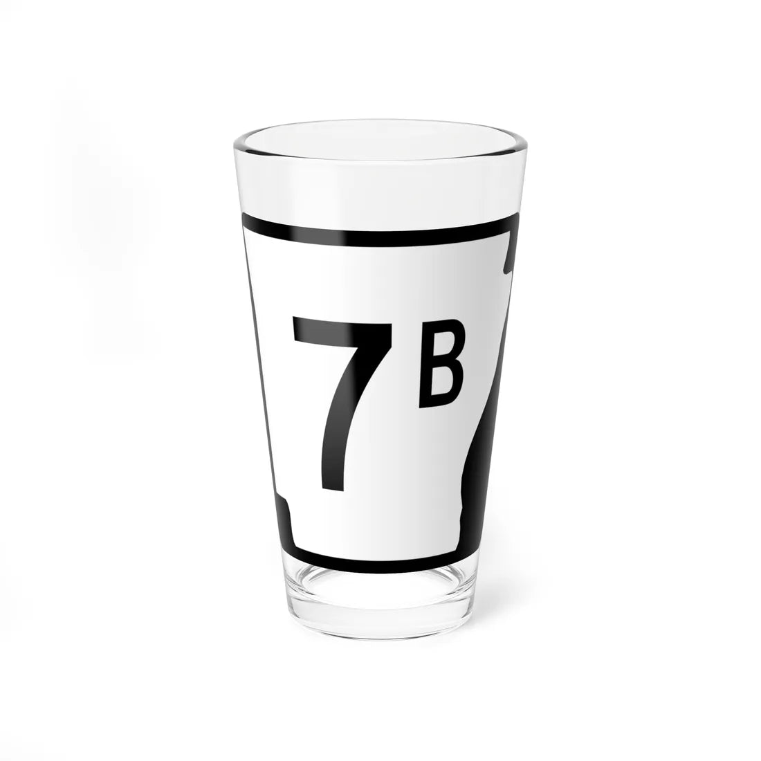 Arkansas 7B (Arkansas) (Road Sign) Pint Glass 16oz 16oz - Go Mug Yourself