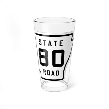 Arkansas 80 1926 (Arkansas) (Road Sign) Pint Glss 16oz 16oz - Go Mug Yourself