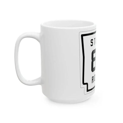 Arkansas 81 1926 (Arkansas) (Road Sign) White Coffee Mug - Go Mug Yourself