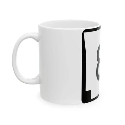 Arkansas 81 (Arkansas) (Road Sign) White Coffee Mug - Go Mug Yourself