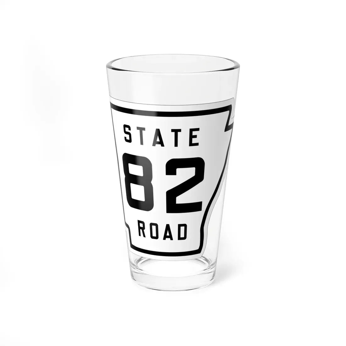 Arkansas 82 1926 (Arkansas) (Road Sign) Pint Glass 16oz 16oz - Go Mug Yourself
