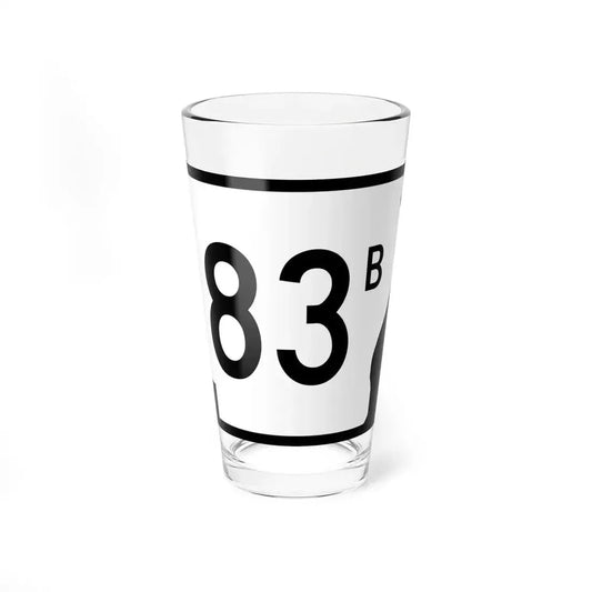 Arkansas 83B (Arkansas) (Road Sign) Pint Glass 16oz 16oz - Go Mug Yourself
