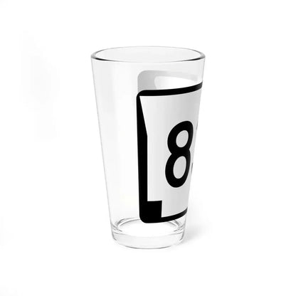 Arkansas 83S (Arkansas) (Road Sign) Pint Glass 16oz - Go Mug Yourself