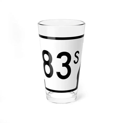 Arkansas 83S (Arkansas) (Road Sign) Pint Glss 16oz 16oz - Go Mug Yourself