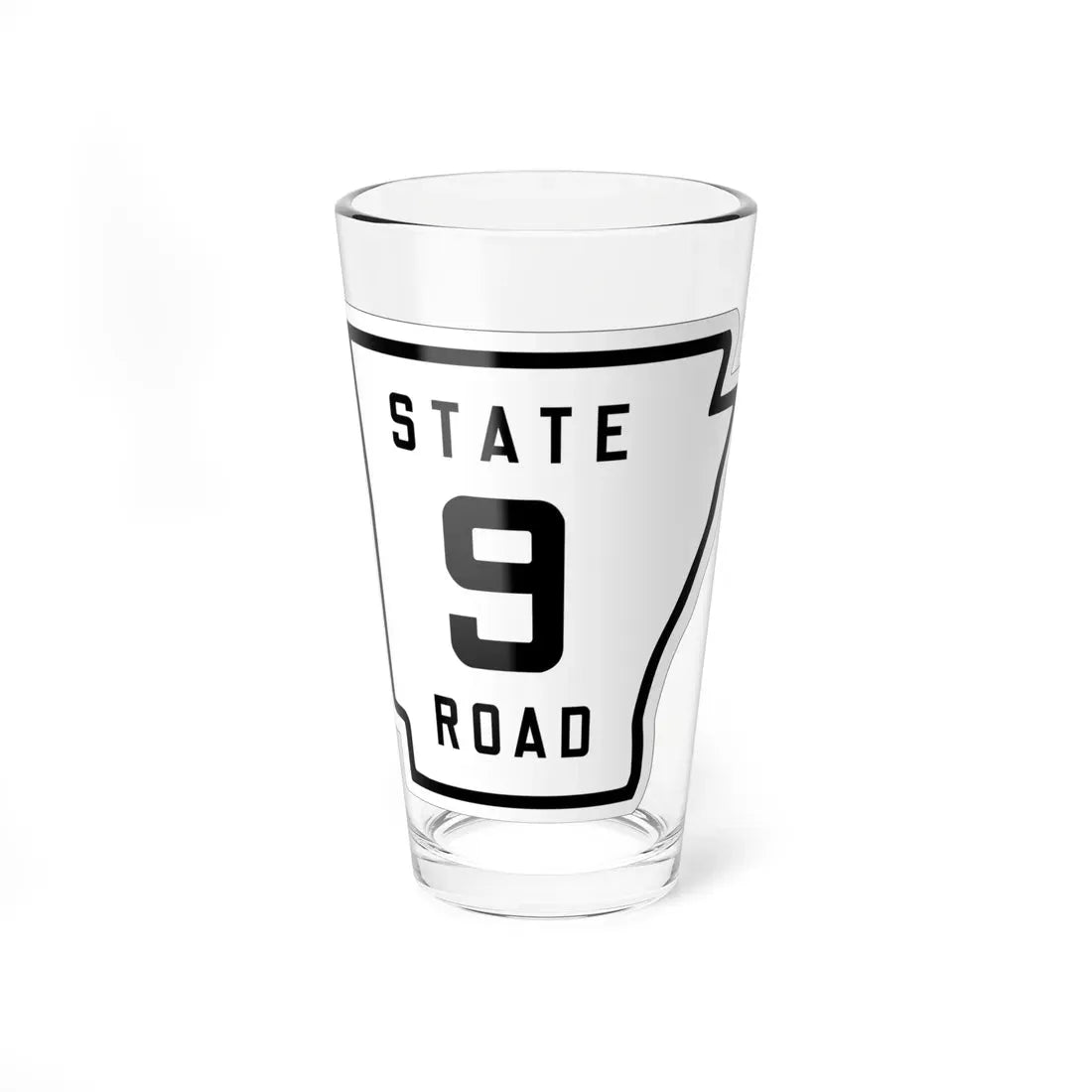 Arkansas 9 1926 (Arkansas) (Road Sign) Pint Glass 16oz 16oz - Go Mug Yourself