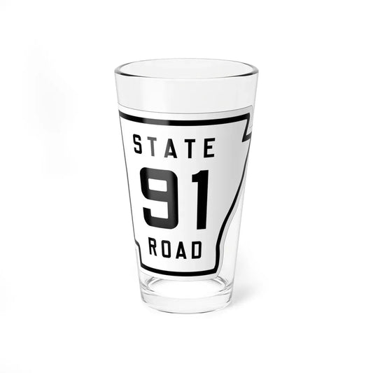 Arkansas 91 1926 (Arkansas) (Road Sign) Pint Glass 16oz 16oz - Go Mug Yourself