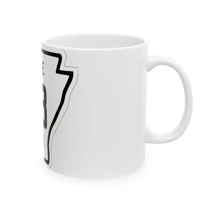 Arkansas 93 1926 (Arkansas) (Road Sign) White Coffee Mug - Go Mug Yourself