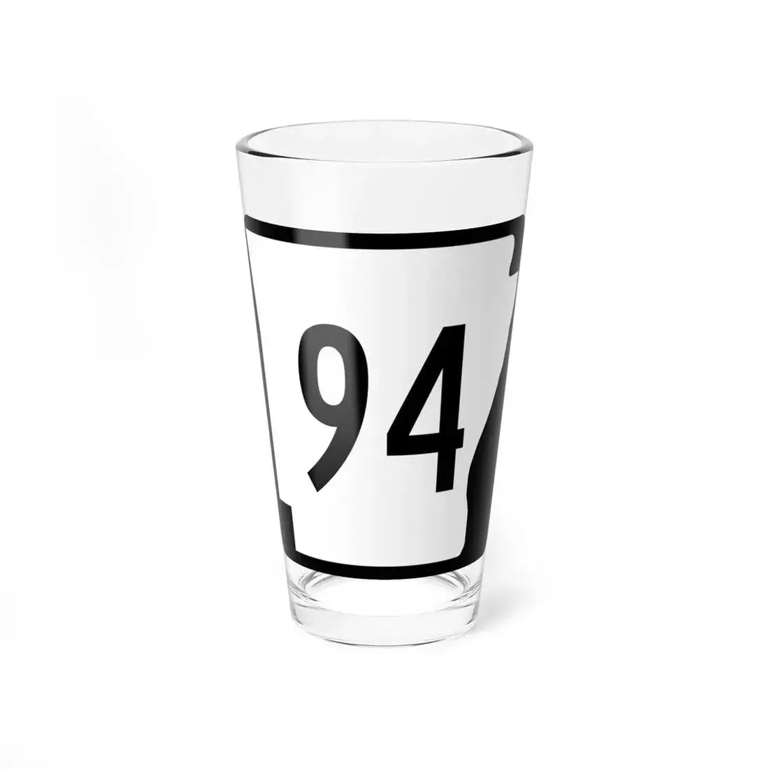 Arkansas 94 (Arkansas) (Road Sign) Pint Glass 16oz 16oz - Go Mug Yourself