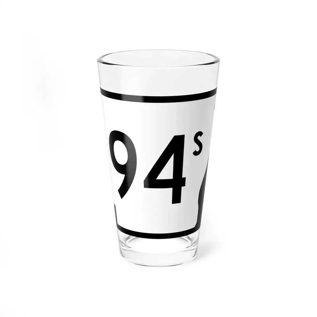 Arkansas 94S (Arkansas) (Road Sign) Pint Glass 16oz 16oz - Go Mug Yourself