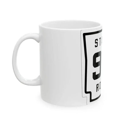 Arkansas 97 1926 (Arkansas) (Road Sign) White Coffee Mug - Go Mug Yourself