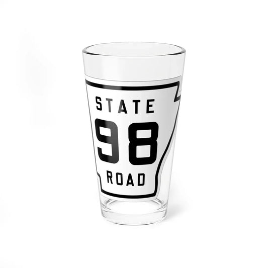 Arkansas 98 1926 (Arkansas) (Road Sign) Pint Glass 16oz 16oz - Go Mug Yourself