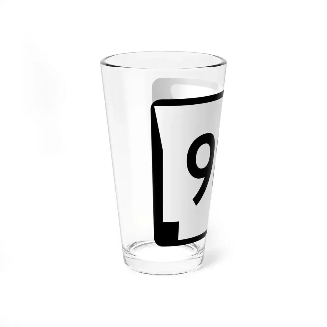 Arkansas 98B (Arkansas) (Road Sign) Pint Glass 16oz - Go Mug Yourself