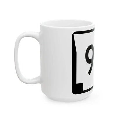 Arkansas 98B (Arkansas) (Road Sign) White Coffee Mug - Go Mug Yourself