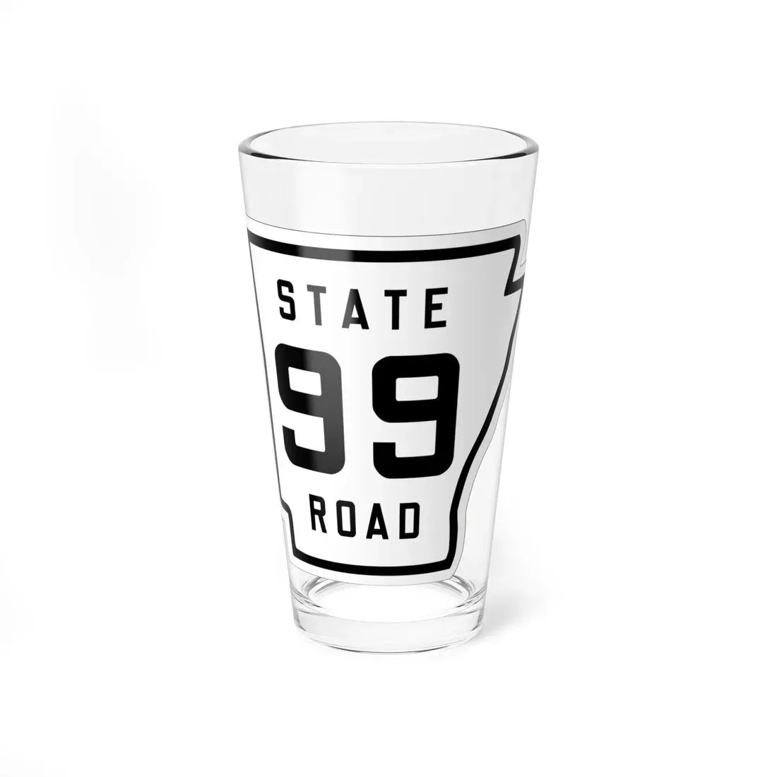 Arkansas 99 1926 (Arkansas) (Road Sign) Pint Glass 16oz 16oz - Go Mug Yourself