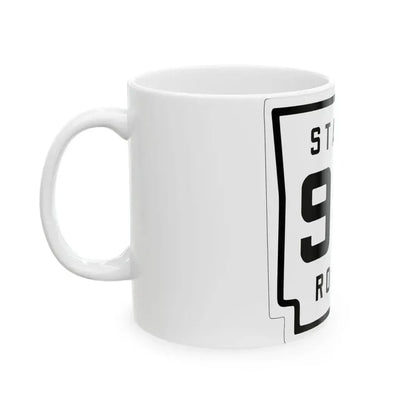 Arkansas 99 1926 (Arkansas) (Road Sign) White Coffee Mug - Go Mug Yourself