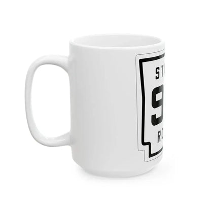 Arkansas 99 1926 (Arkansas) (Road Sign) White Coffee Mug - Go Mug Yourself