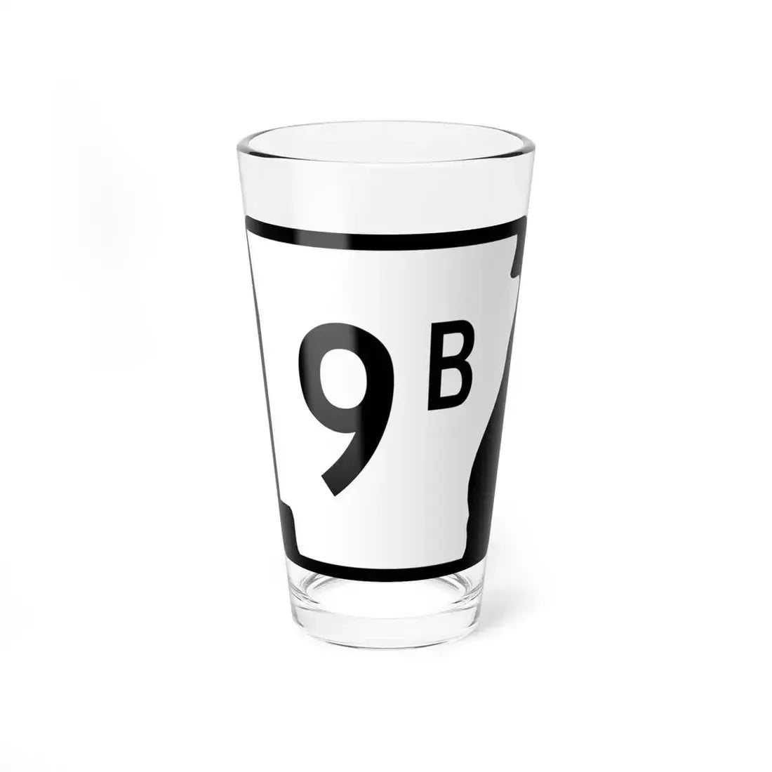Arkansas 9B (Arkansas) (Road Sign) Pint Glass 16oz 16oz - Go Mug Yourself