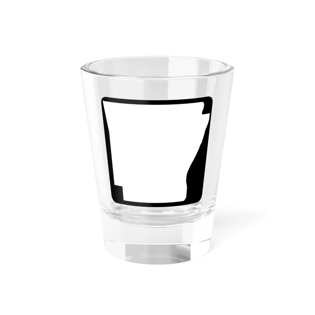 Arkansas blank (Arkansas) (Road Sign) Shot Glass 1.5oz 1.5oz - Go Mug Yourself