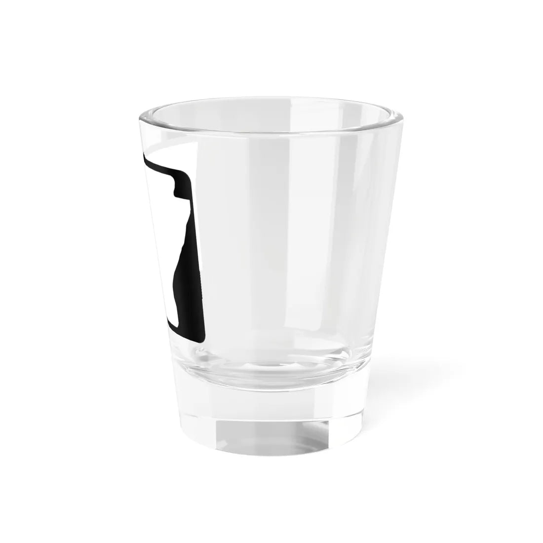 Arkansas blank wide (Arkansas) (Road Sign) Shot Glass 1.5oz - Go Mug Yourself