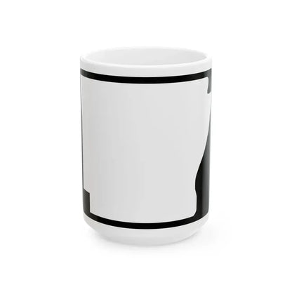 Arkansas blank wide (Arkansas) (Road Sign) White Coffee Mug 15oz - Go Mug Yourself
