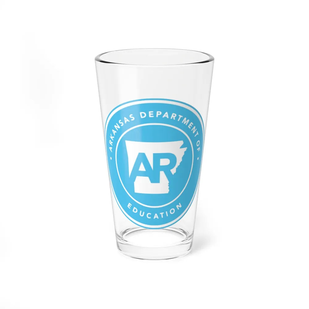 Arkansas Department of Education - Pint Glass 16oz-16oz-Go Mug Yourself