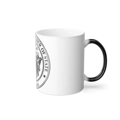 Arkansas Treasurer Seal - Color Changing Coffee Mug - Go Mug Yourself